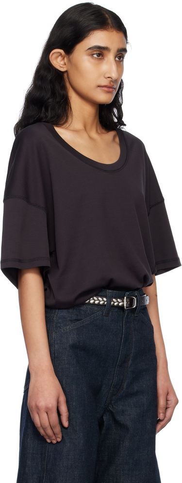 Tričko LEMAIRE Lemaire Rib Knit T-Shirt Čierna | TO1146 LJ1016, 1