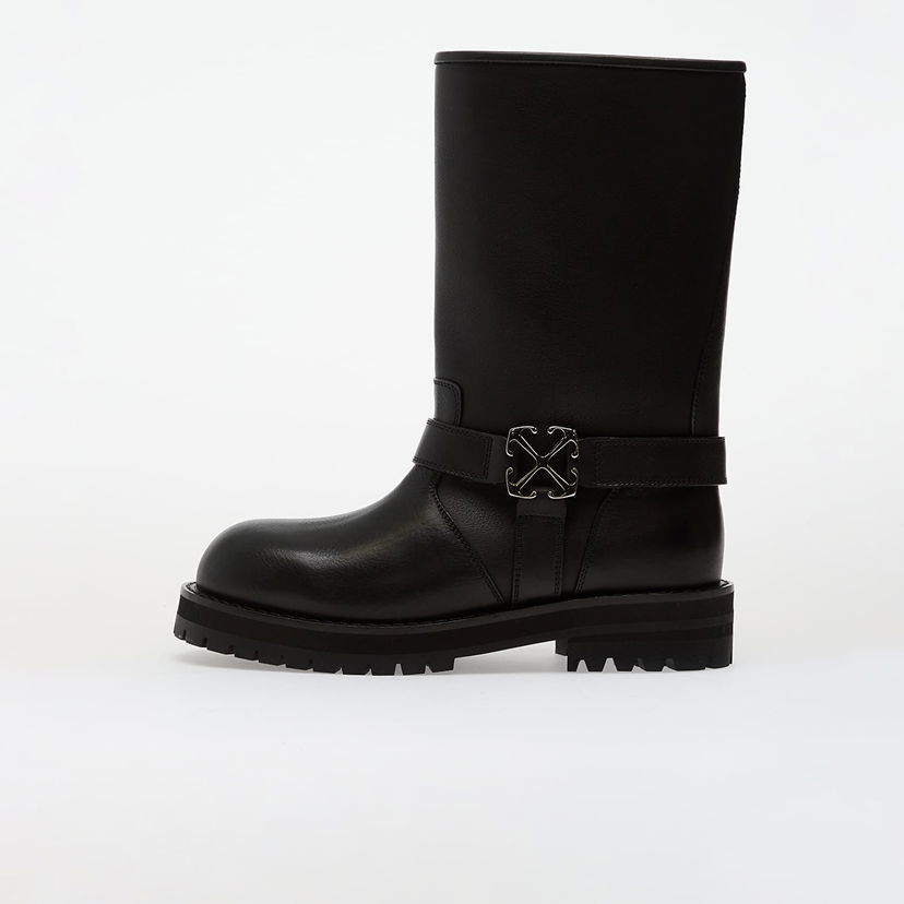 Tenisky a topánky Off-White Off Track Boot Black/ Silver Čierna | OMIE00EC99LEA0011072