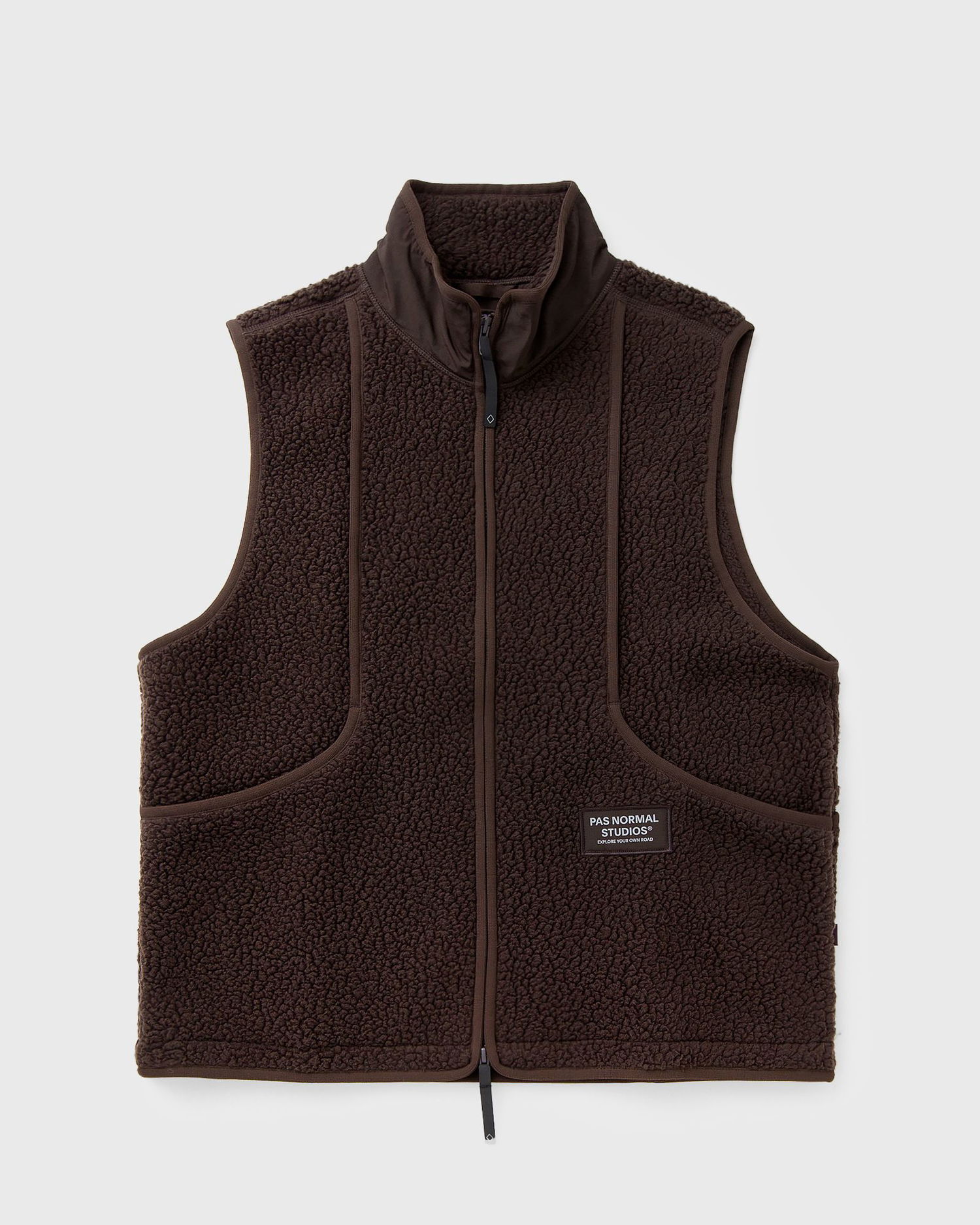 Vesta Pas Normal Studios Off-Race Pile Fleece Vest Hnedá | ML2005AO-996, 0