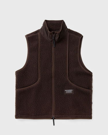 Vesta Pas Normal Studios Off-Race Pile Fleece Vest Hnedá | ML2005AO-996, 0