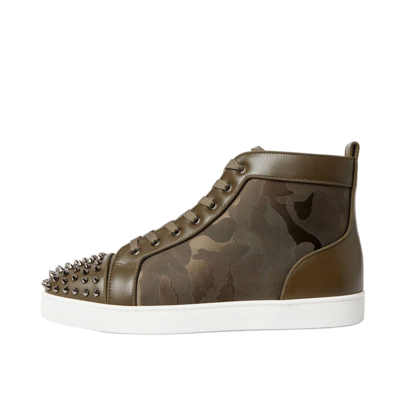 Tenisky a topánky Christian Louboutin Lou Spikes Orlato Flat Zelené | 3220707 C849