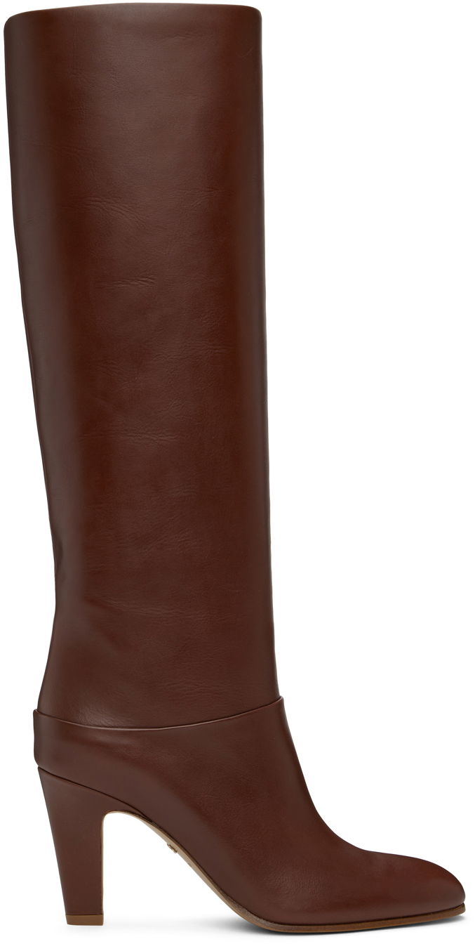 Tenisky a topánky CHLOÉ Tall Boots Hnedá | CHC24A03OMF, 0