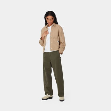Nohavice Carhartt WIP Brady Garment Dyed Softener Pants Zelené | I033770_8, 3