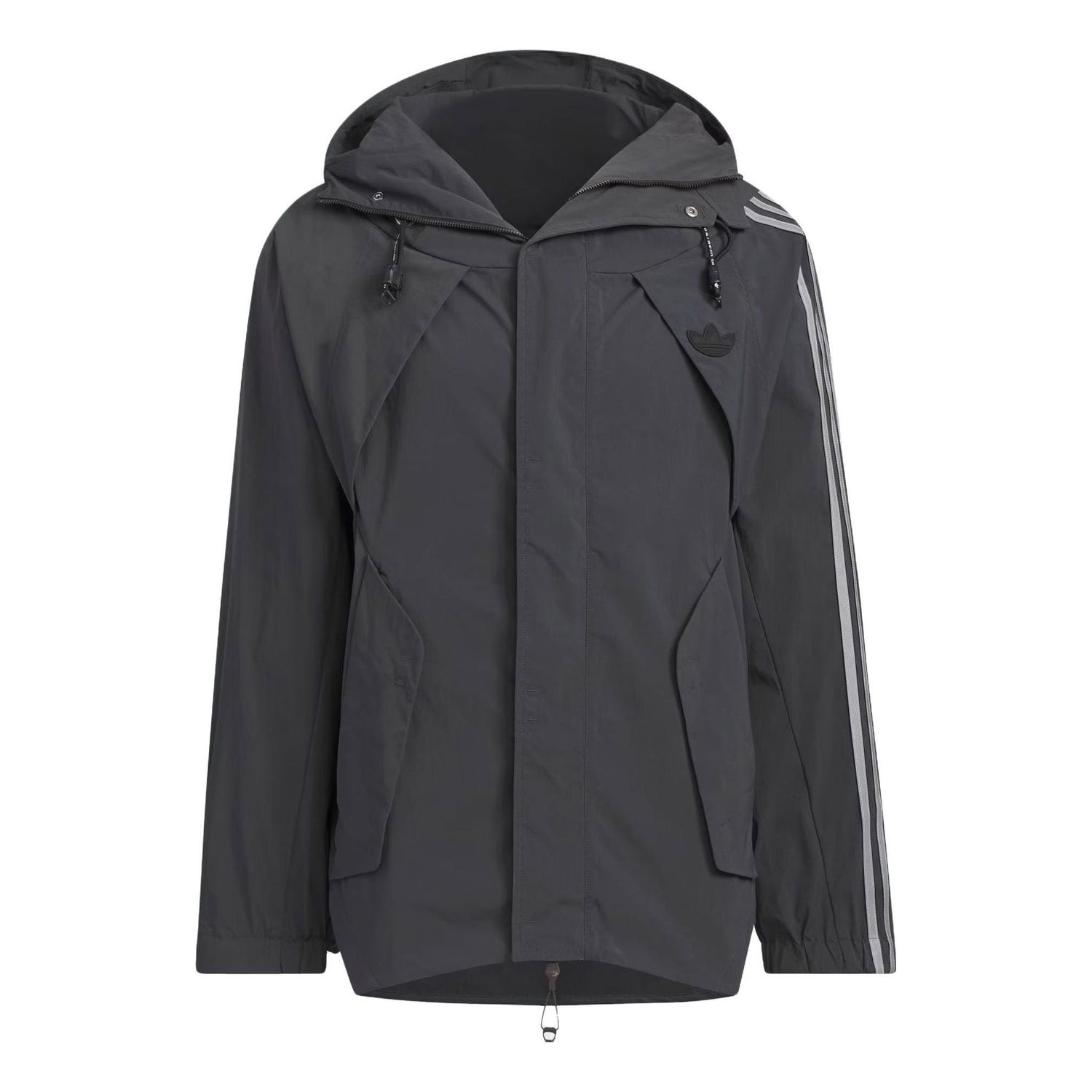 Parka adidas Originals HAMCUS Men's Hooded Sports Jacket Šedá | IX7079, 0