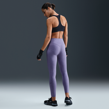 Legíny Nike Universa 7/8 Floral Print High-Waisted Mid-Support Leggings Fialová | HV1186-527, 4