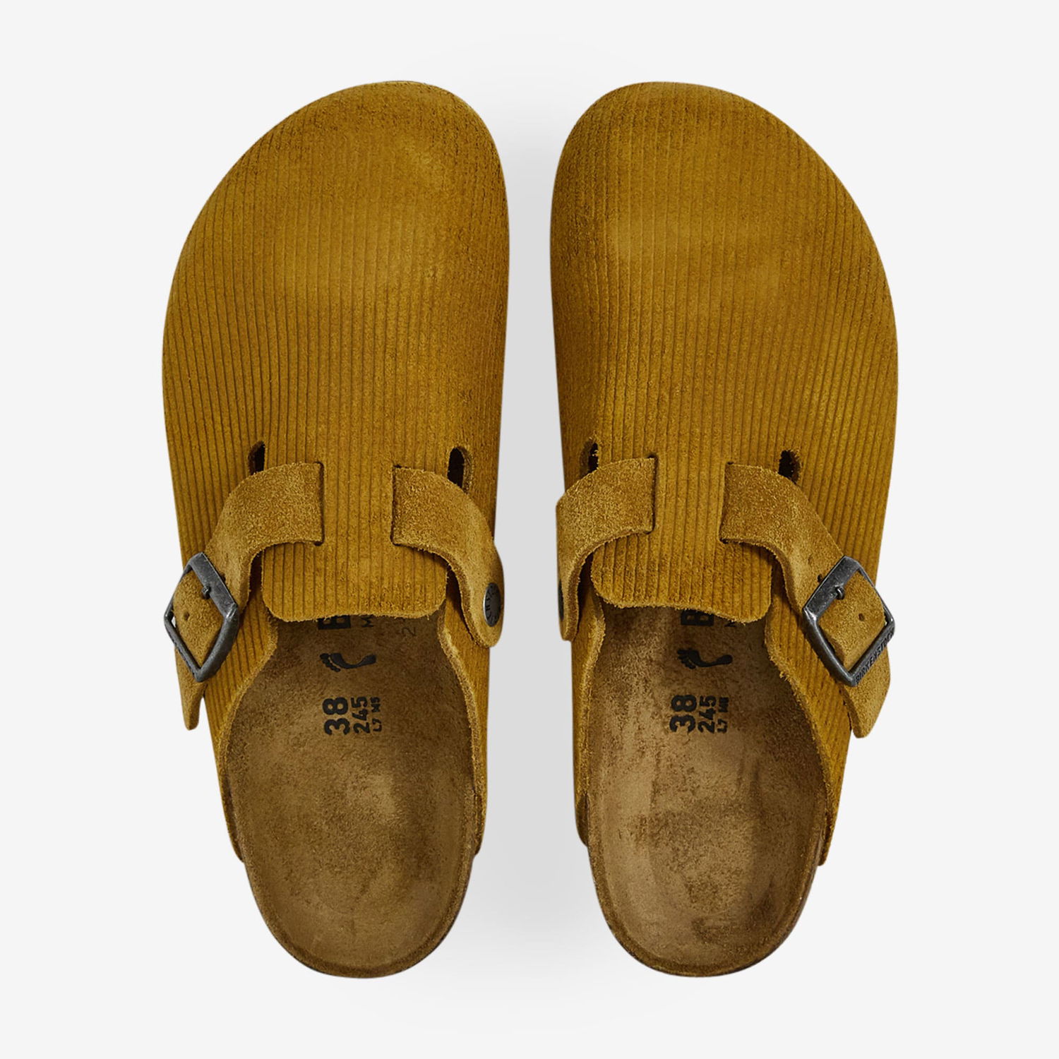 Tenisky a topánky Birkenstock Boston Corduroy Marron Žltá | 1025668, 0