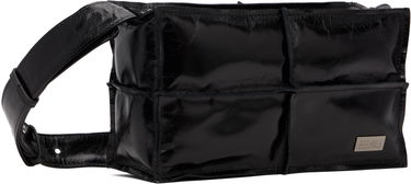 Taška cez rameno Maison Margiela MM6 Maison Margiela Mini Wrinkled Leather Bag Čierna | SB5WD0031 P8490, 1
