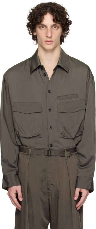 Košeľa LEMAIRE Lemaire Utility Shirt Zelené | OV1014 LF1388, 0