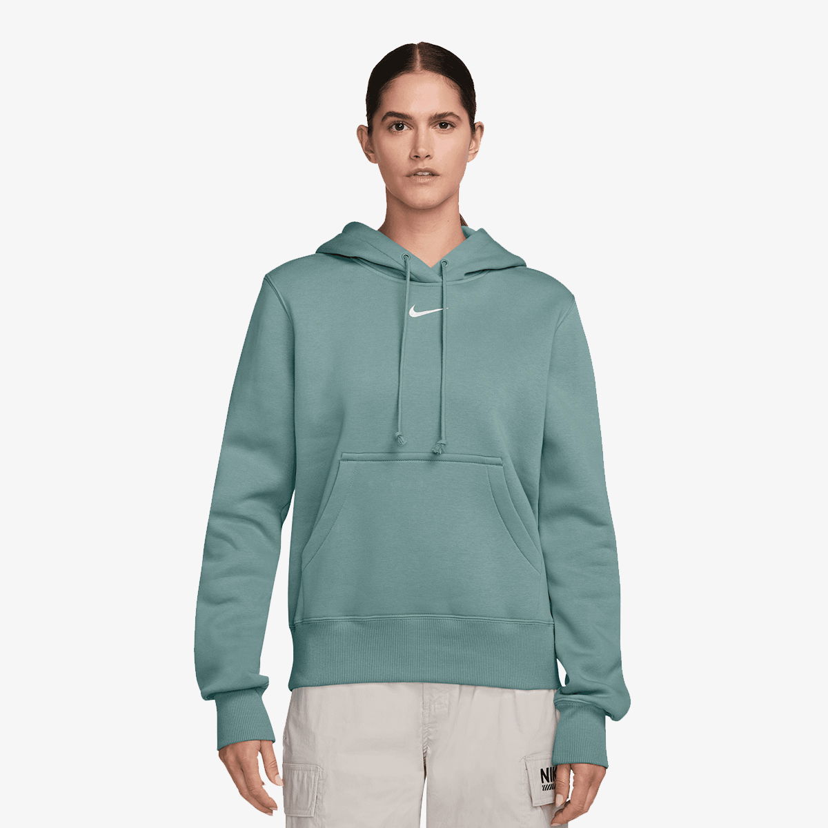 Mikina Nike Phoenix Fleece Standard Fit Hoodie Zelené | HF6839-017, 0