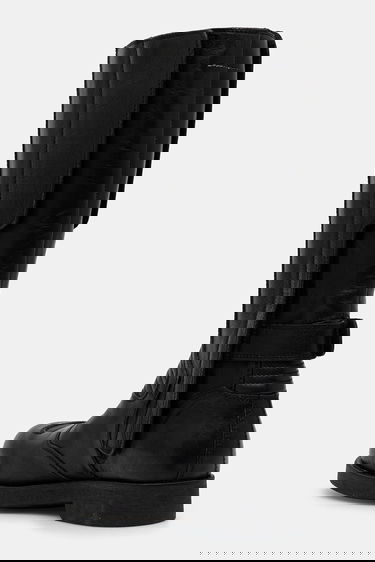 Tenisky a topánky Maison Margiela High-Cut Leather Biker Boots Čierna | SH3WW0006.P7431.T8013, 2