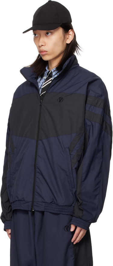Bunda VETEMENTS VETEMENTS Iconic Tracksuit Jacket Navy | UH76GJ400N, 3