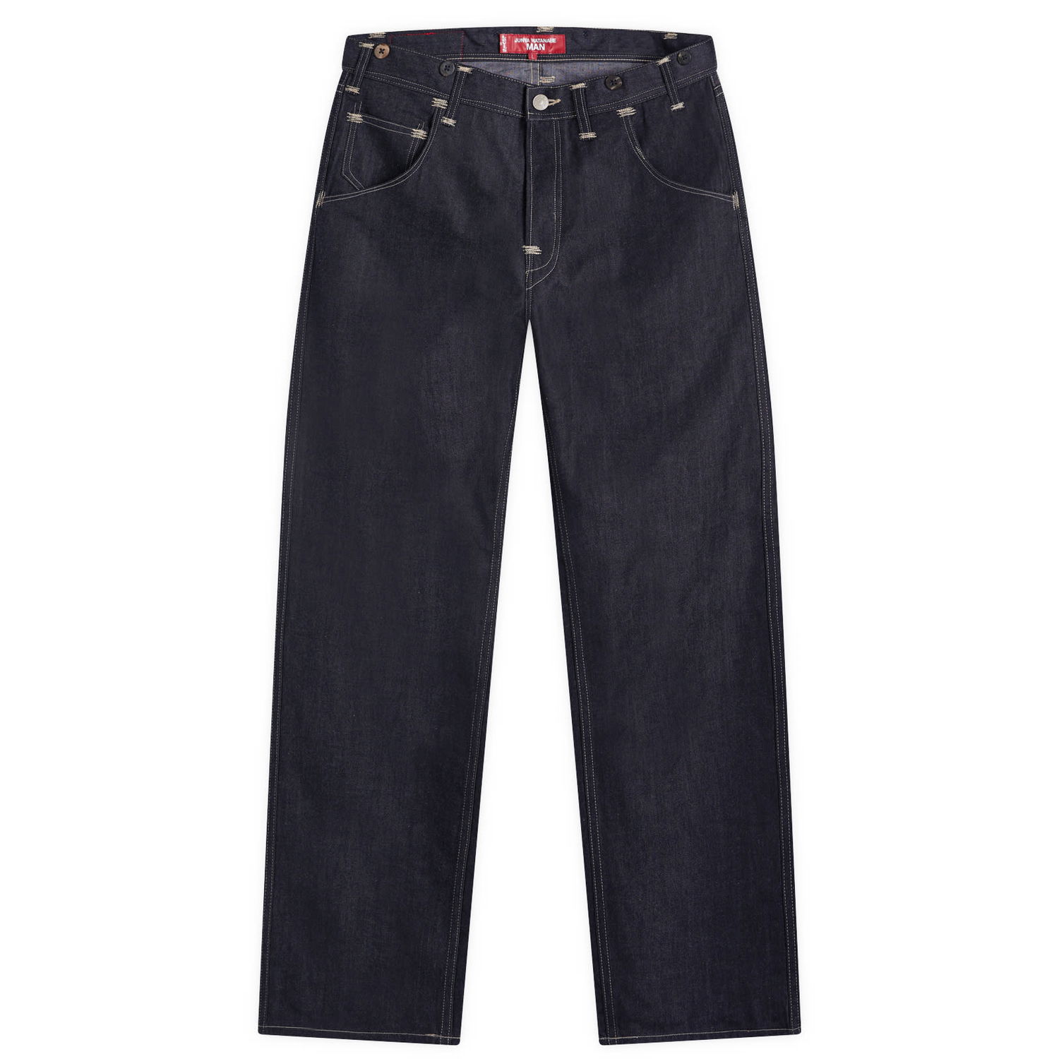 Džínsy Junya Watanabe Junya Watanabe MAN x Levi's Nylon & Cotton Jeans, Size Large Modrá | WN-P203-051-2, 0