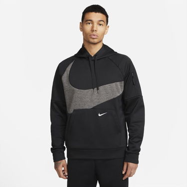Mikina Nike Therma-FIT Pullover Fitness Hoodie Čierna | DQ5401-010, 0