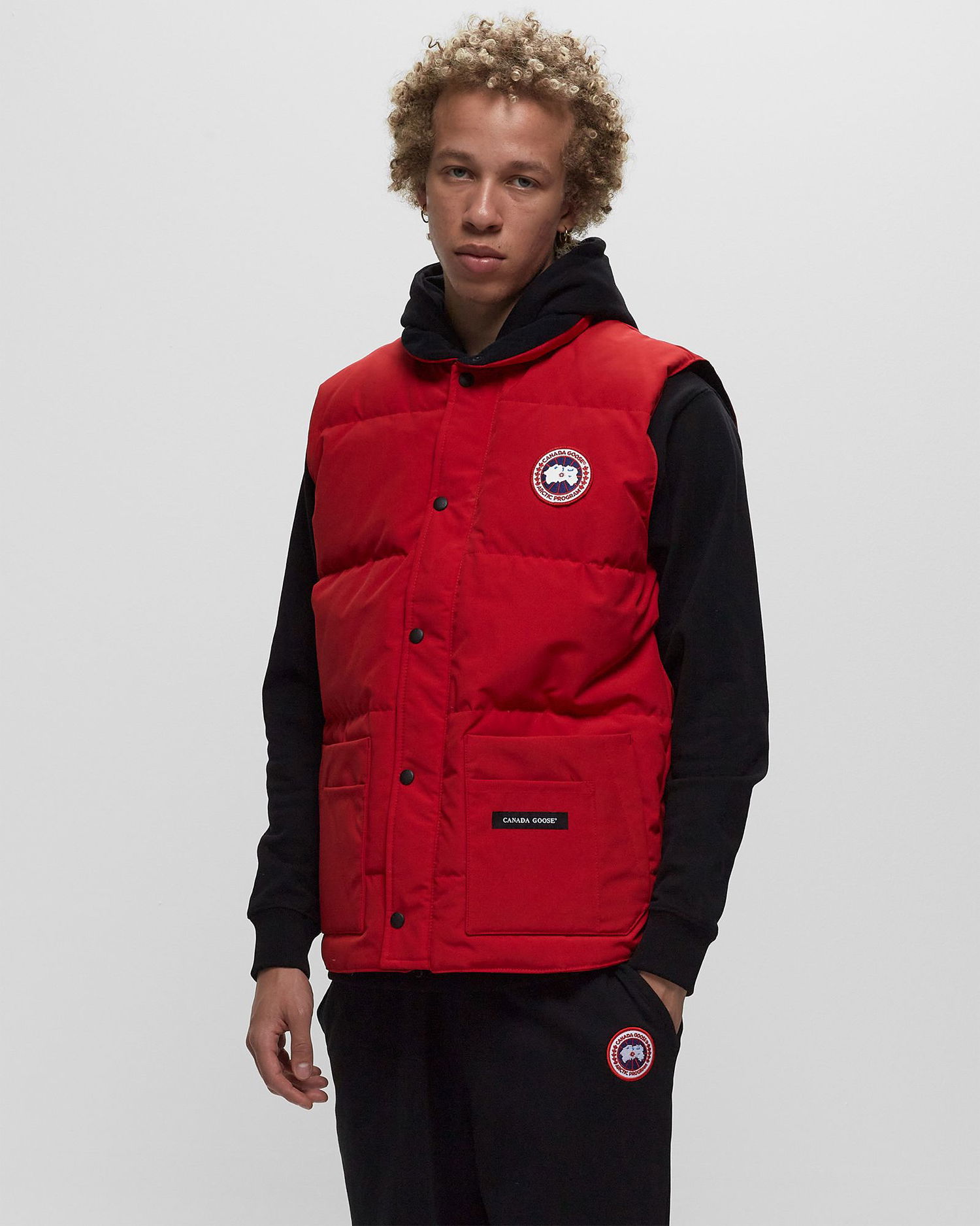 Vesta Canada Goose Freestyle Crew Vest Červená | 4154M-28, 1