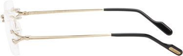 Slnečné okuliare Cartier Cartier Décor C Classique Rimless Glasses Metalická | CT0563O-001, 4