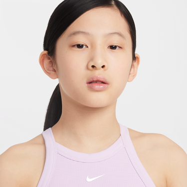 Tielko Nike Nike High-Neck Tank Top Fialová | HJ4252-537, 3