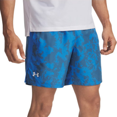 Šortky Under Armour Under Armour UA Launch 7" Print Shorts Modrá | 1382621-402, 0
