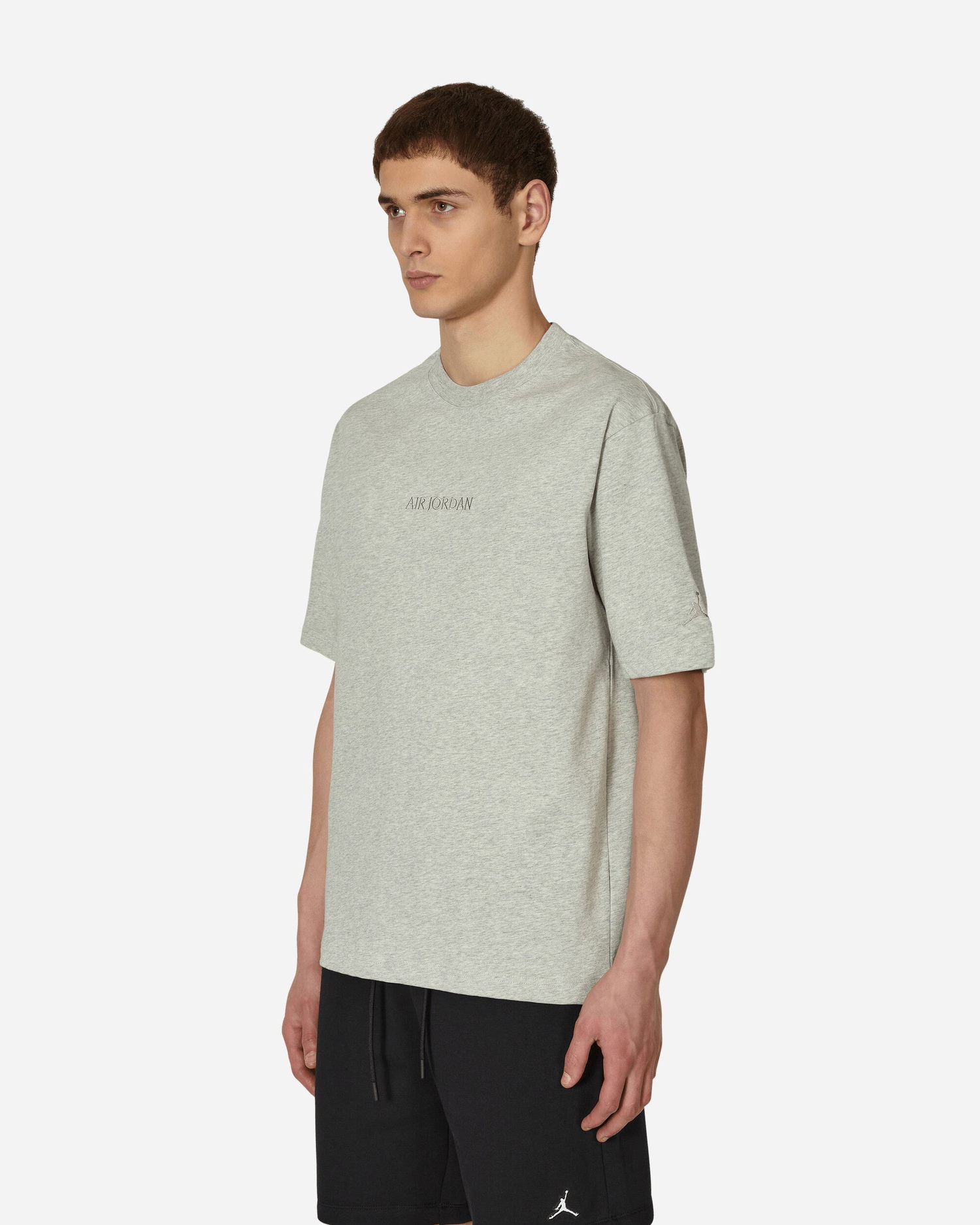 Tričko Jordan Wordmark T-Shirt Šedá | FJ1969-050, 1