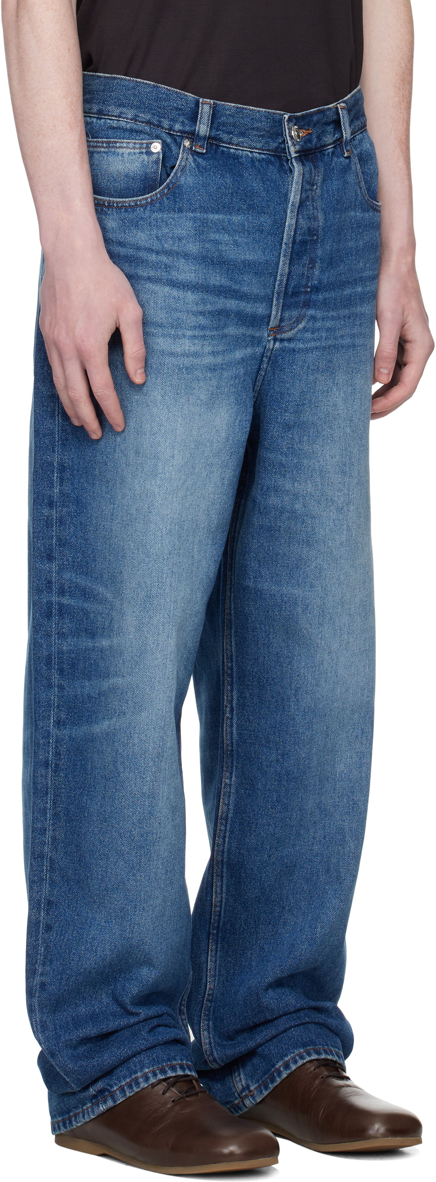 Džínsy A.P.C. A.P.C. Solal Loose Fit Jeans Modrá | COHAD-M09238, 1