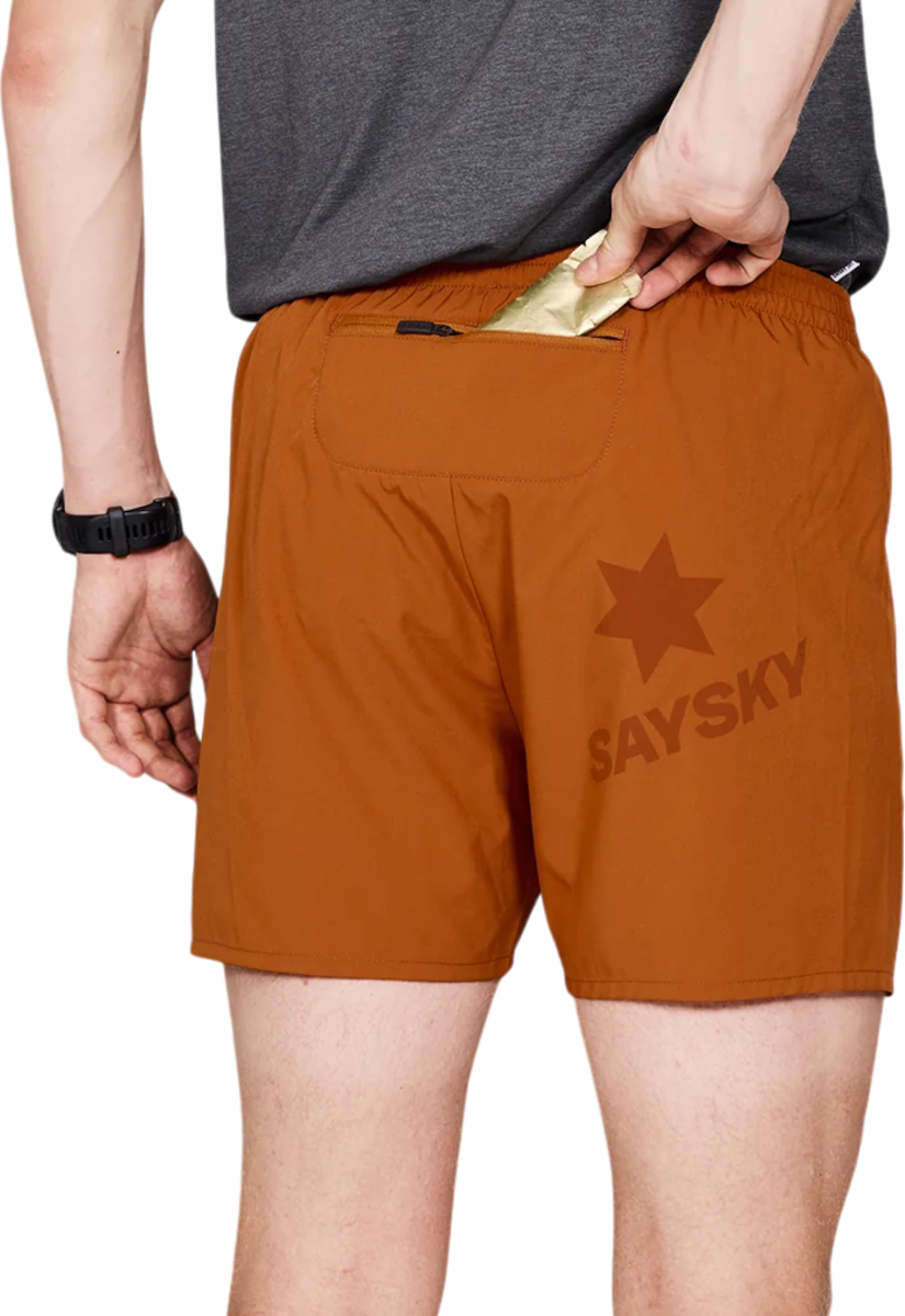 Šortky Saysky Saysky Pace Shorts 5 Hnedá | mmrsh21c407, 1