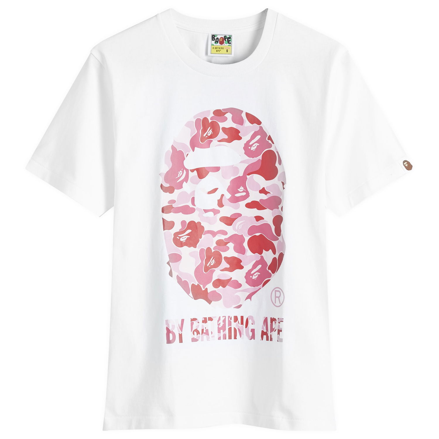 Tričko BAPE ABC Camo T-Shirt Biela | 001TEK802006L-WHG, 1