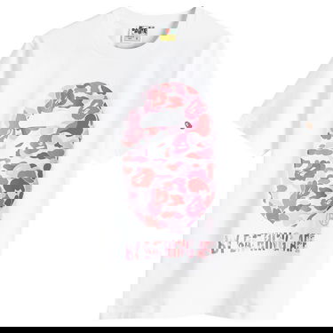 Tričko BAPE ABC Camo T-Shirt Biela | 001TEK802006L-WHG, 1