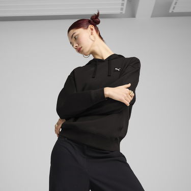 Mikina Puma ESS Elevated Comfort Hoodie Čierna | 685018_01, 0