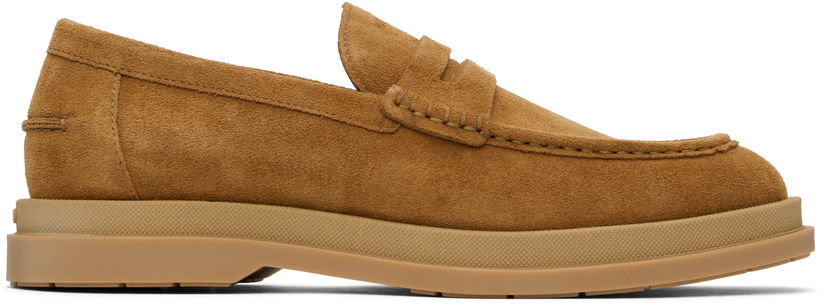 Tenisky a topánky BOSS Hugo Suede Loafers Hnedá | 50536215