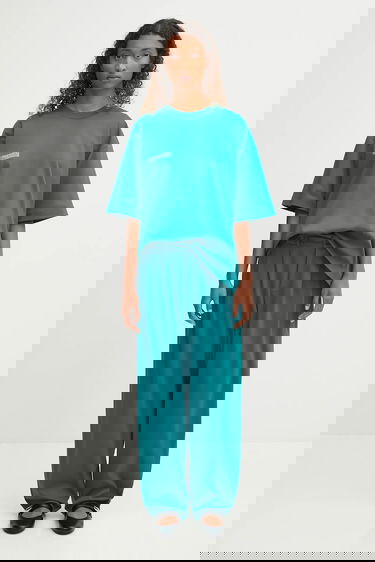 Tričko PANGAIA Pangaia DNA Oversized T-Shirt Zelené | 10002572, 8