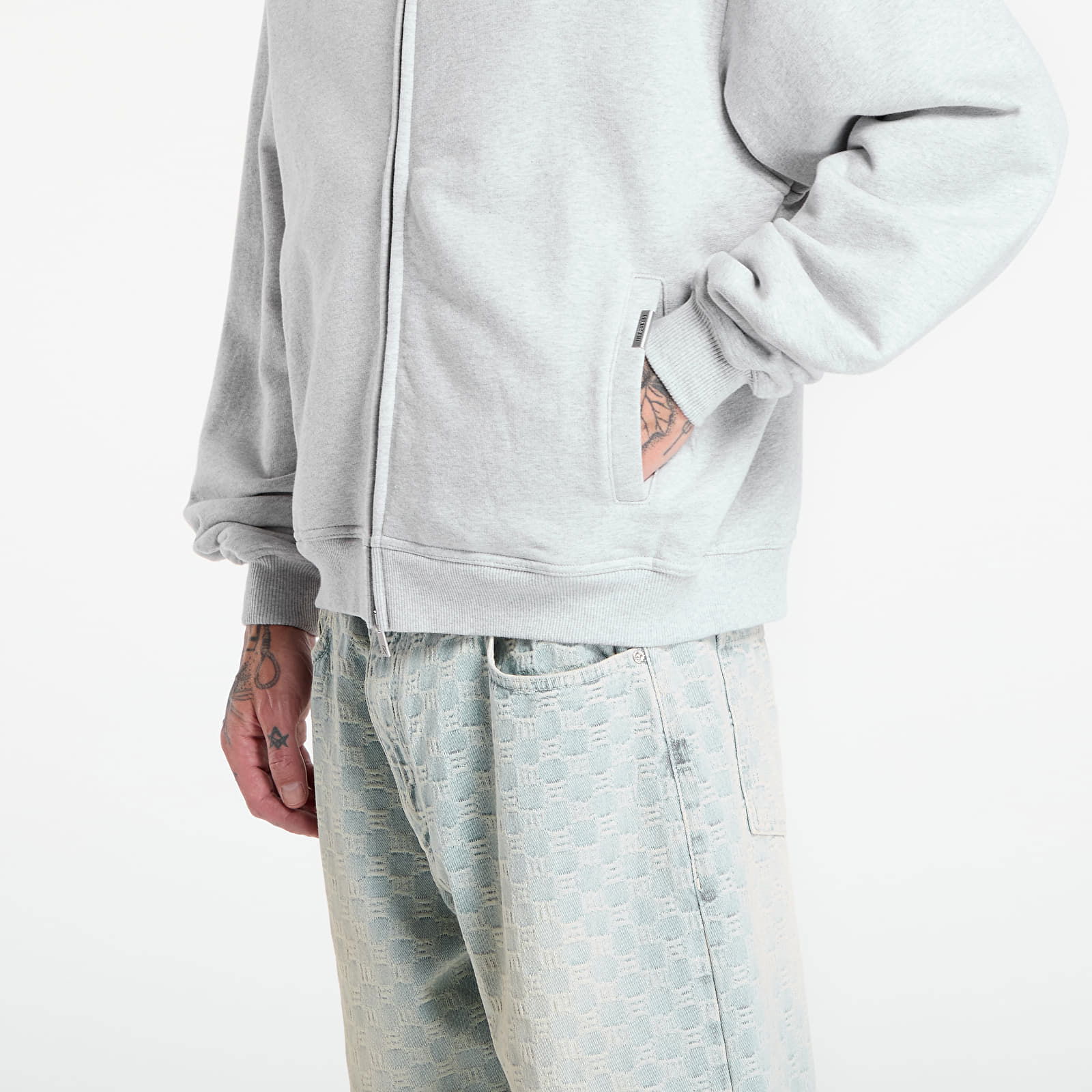 Owners Club Zip Hoodie Grey