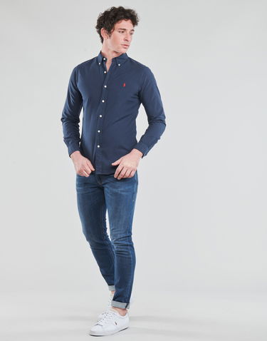 Košeľa Polo by Ralph Lauren Long Sleeve Shirt Navy | 710723610003-NOOS, 2