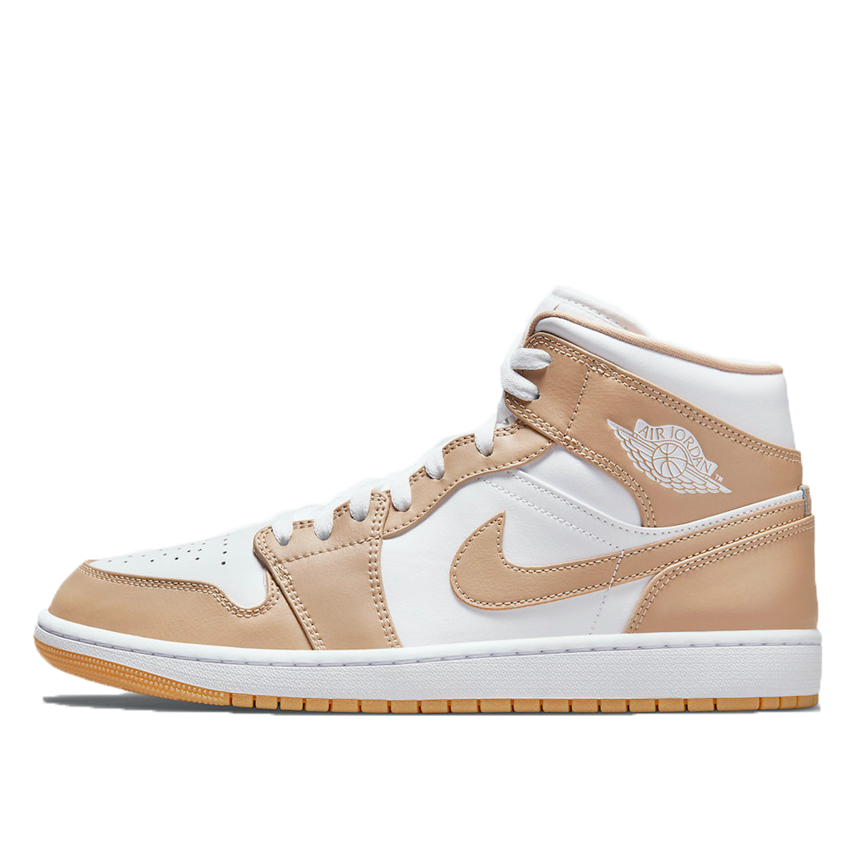 Jordan 1 Mid "Tan Gum"