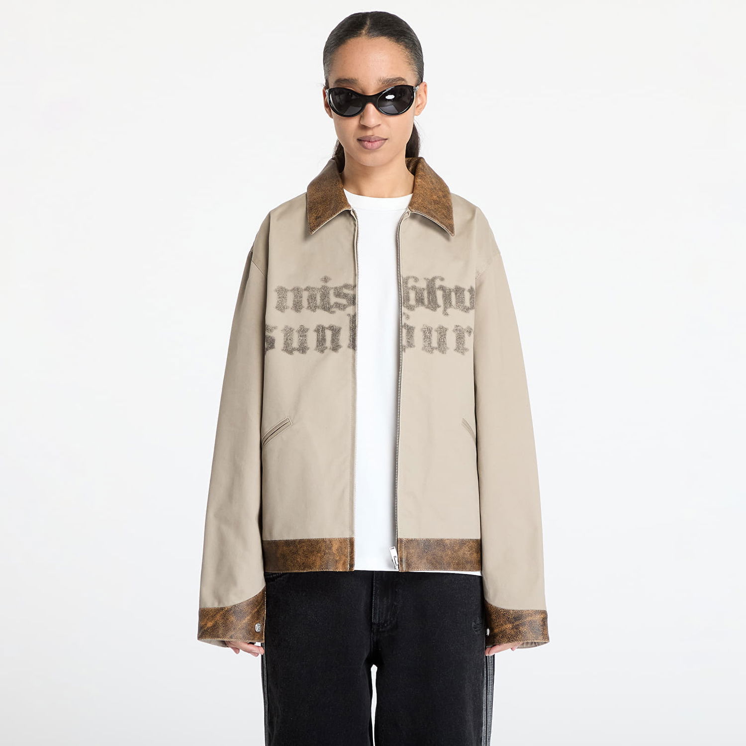 Bomber bunda MISBHV MISBHV Sunburn Work Jacket Béžová | 250M408, 0