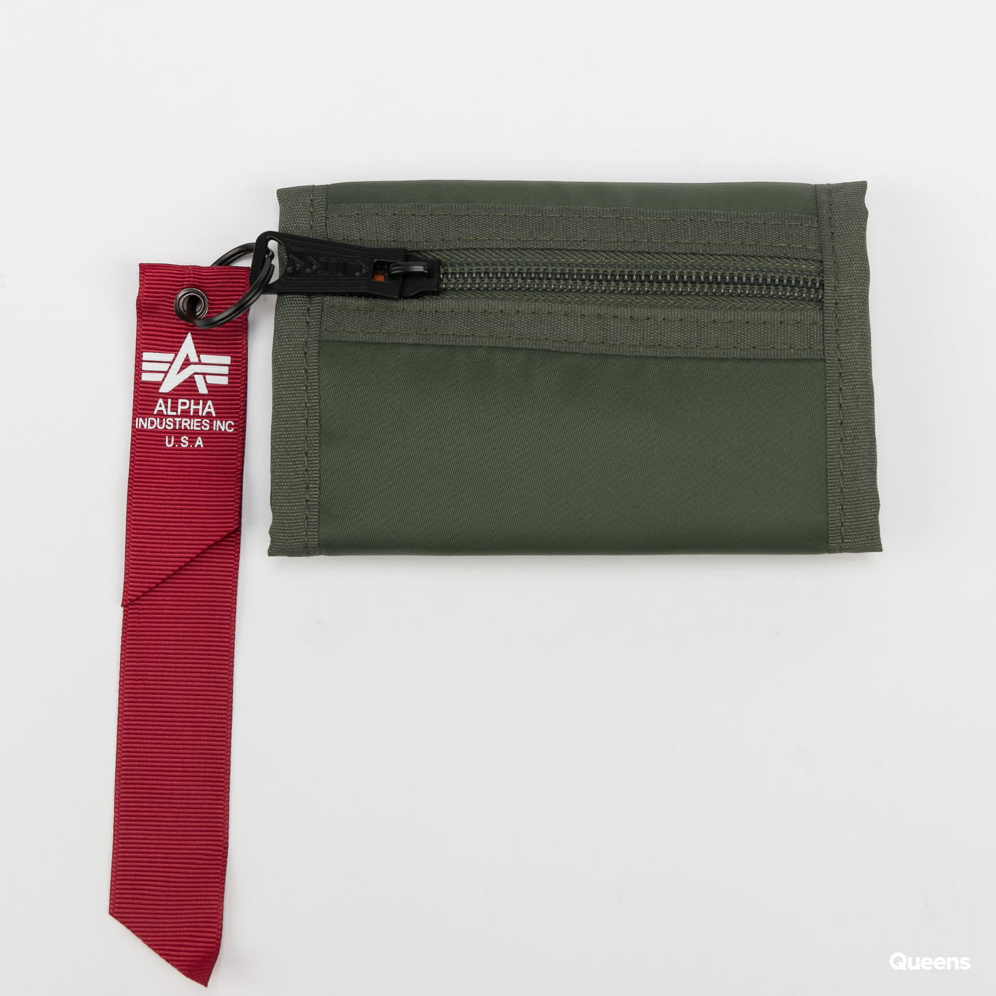 Peňaženka Alpha Industries Crew Wallet Zelené | 196928 01, 1