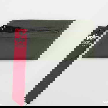 Peňaženka Alpha Industries Crew Wallet Zelené | 196928 01, 1