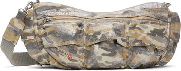 Taška cez rameno Diesel Multi-Pocket Crossbody Bag Béžová | X10280-P8082-T2037, 0