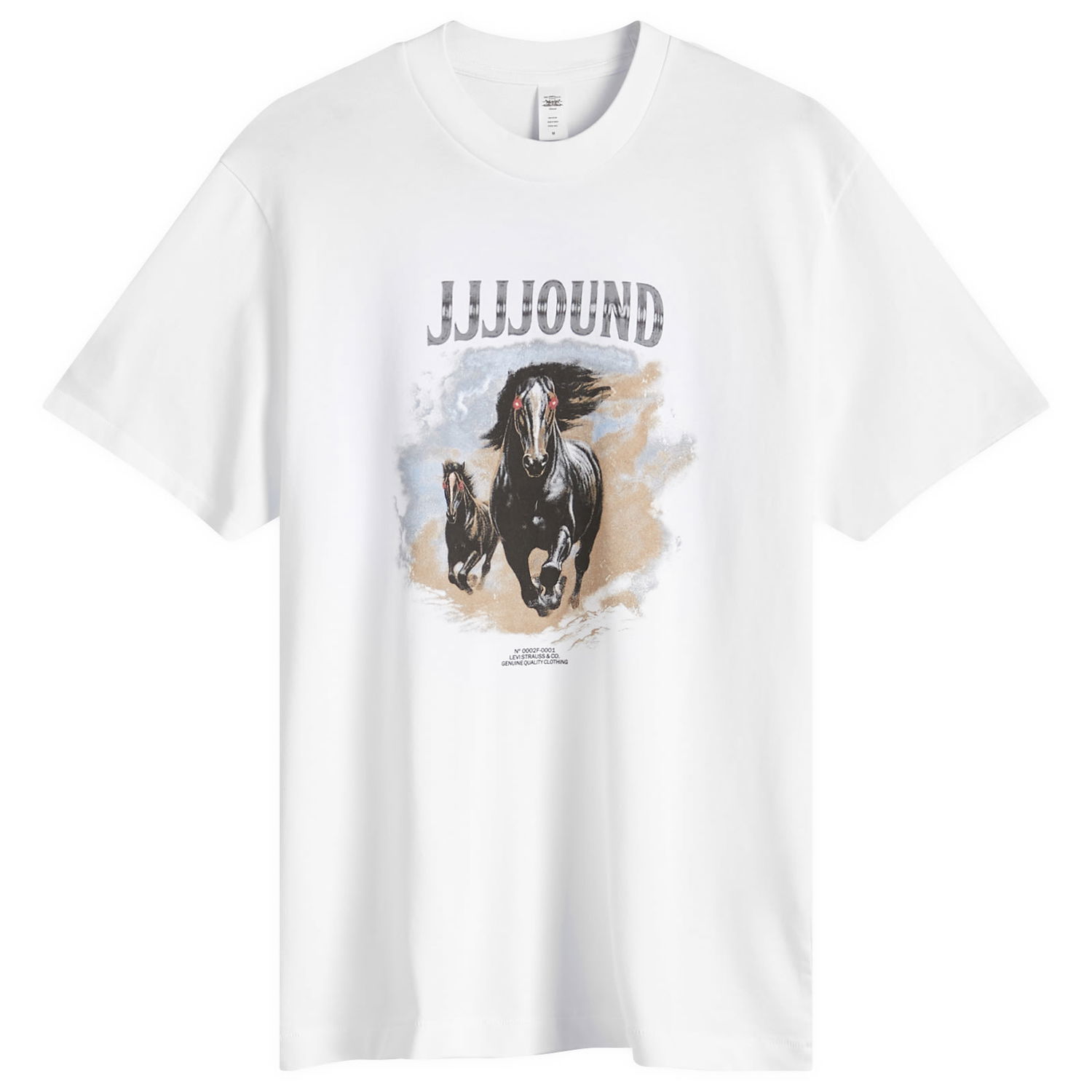 Tričko Levi's Levis x jjjjound Graphic T-Shirt Biela | 0002F-0001, 0