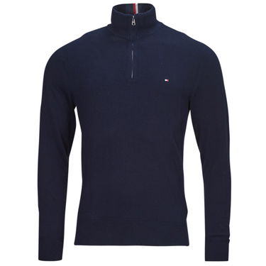 Sveter Tommy Hilfiger PIMA ORG CTN CASHMERE ZIP MOCK Béžová | MW0MW28049-DW5, 0
