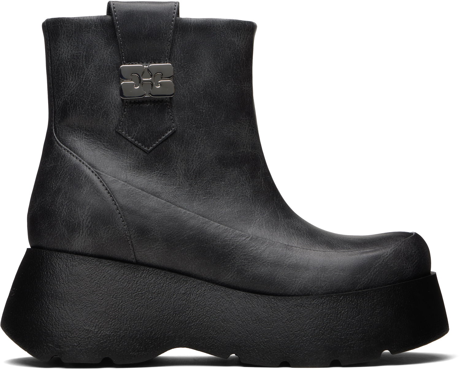 Tenisky a topánky GANNI Kat Low Boots Čierna | S3222, 0