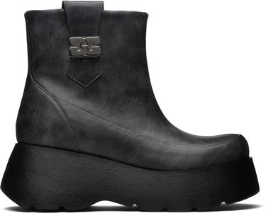 Tenisky a topánky GANNI Kat Low Boots Čierna | S3222, 0