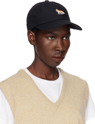 Šiltovka MAISON KITSUNÉ Maison Kitsuné Baby Fox Baseball Cap Čierna | OW06109WB0026, 3