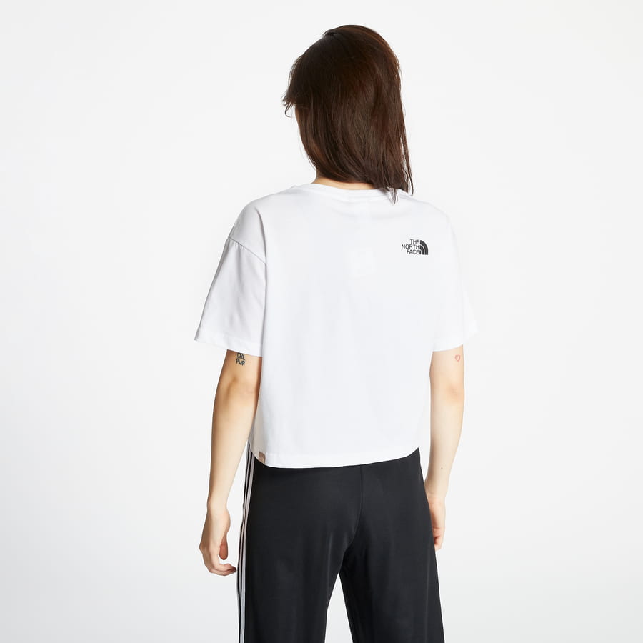 Tričko The North Face CROPPED FINE TEE Biela | NF0A4SY9FN41, 1