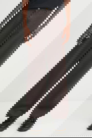 Nohavice Carhartt WIP Single Knee Pant Hnedá | I031497.4702, 0