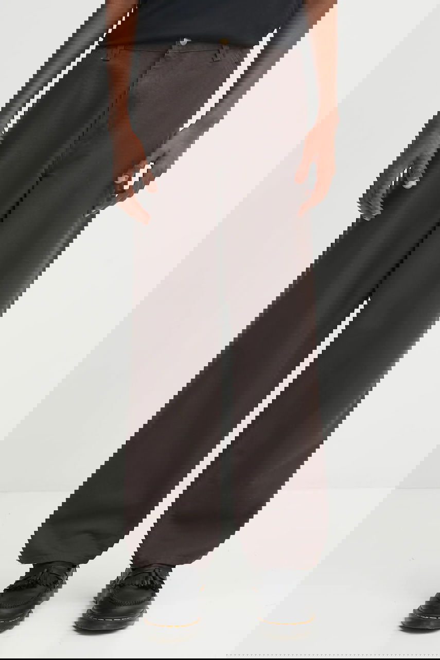 Nohavice Carhartt WIP Single Knee Pant Hnedá | I031497.4702, 0