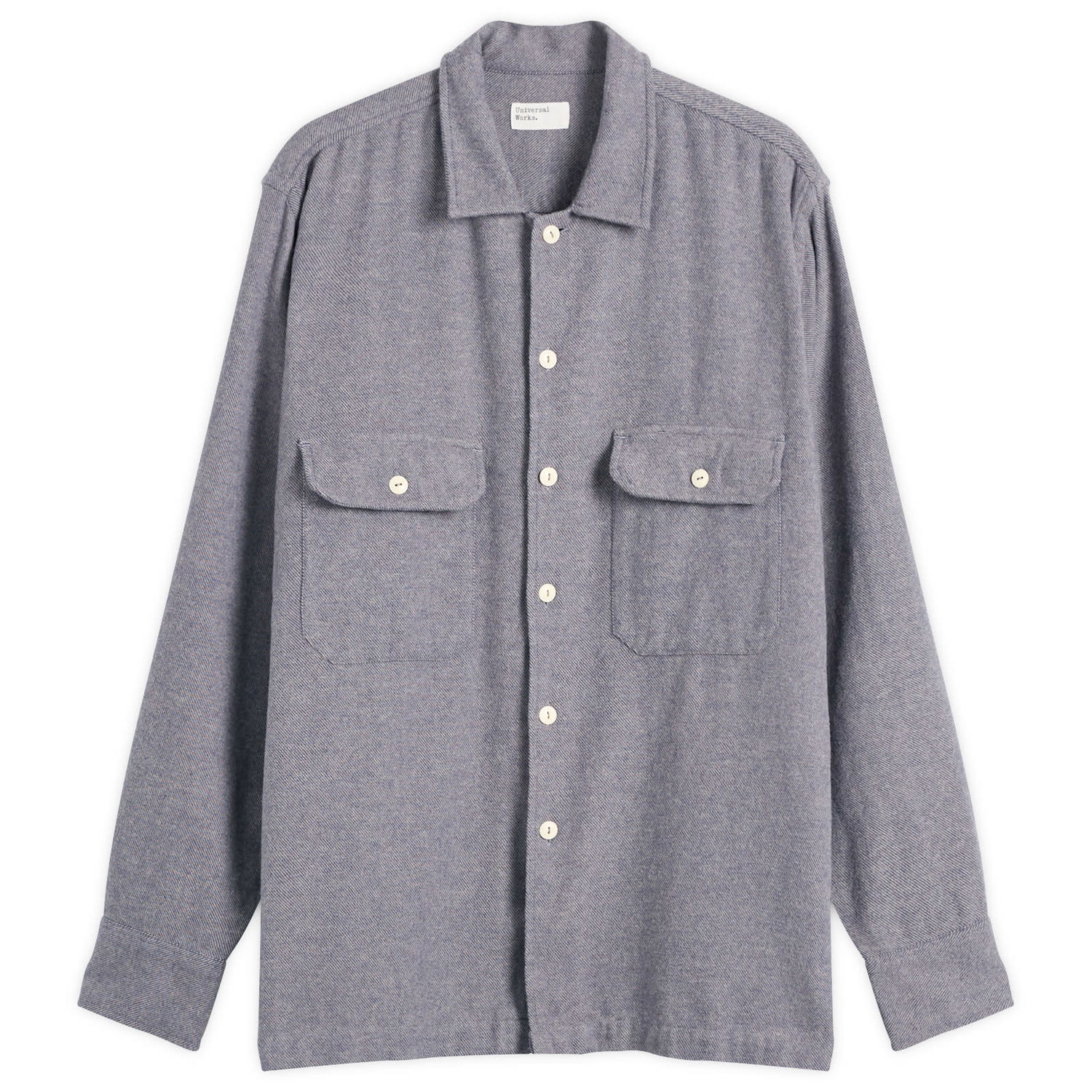Košeľa Universal Works Universal Works Alaska Cotton Utility Shirt, Size Small Modrá | 33752-BLU, 0