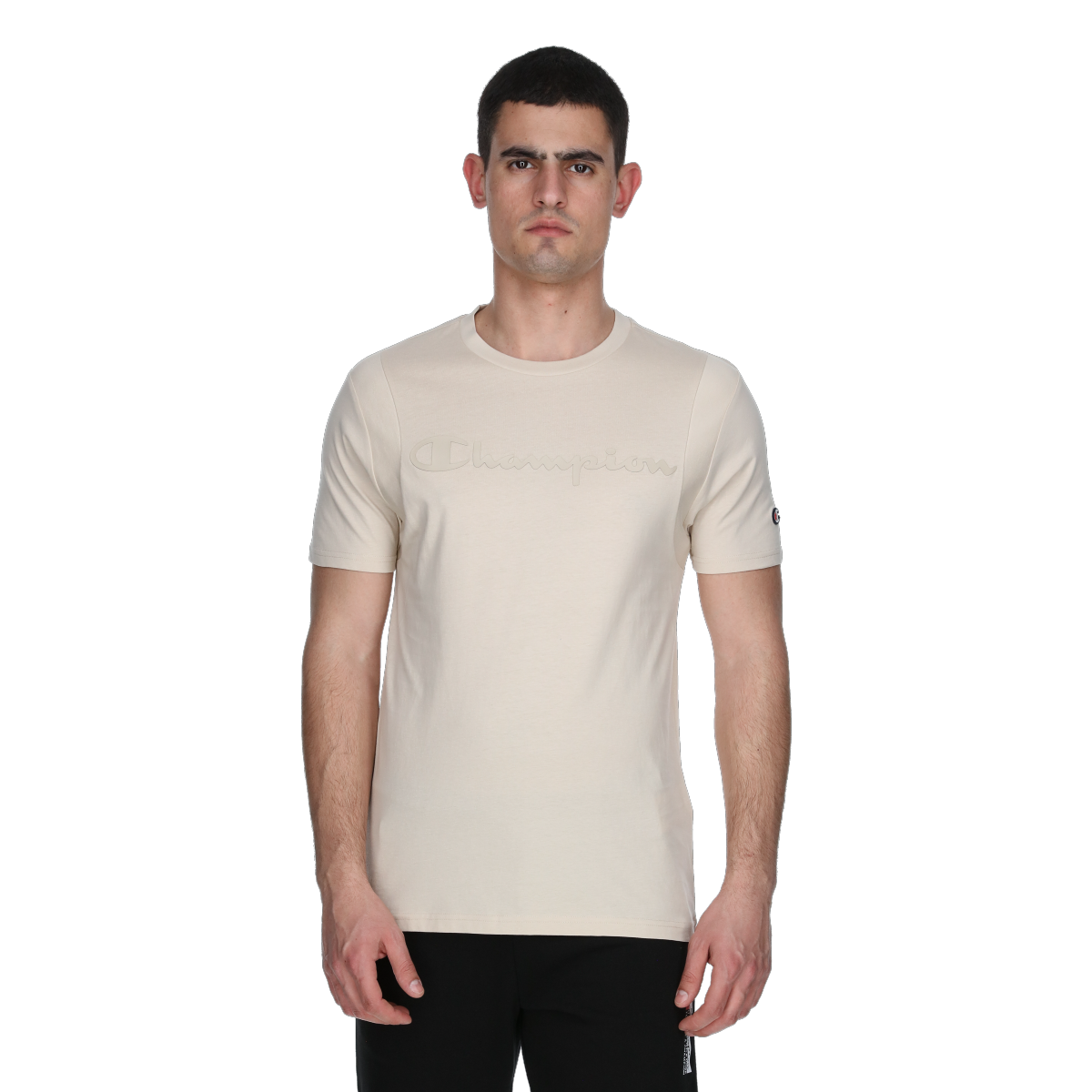 Tričko Champion Crewneck T-Shirt Béžová | 221527-MS073, 0
