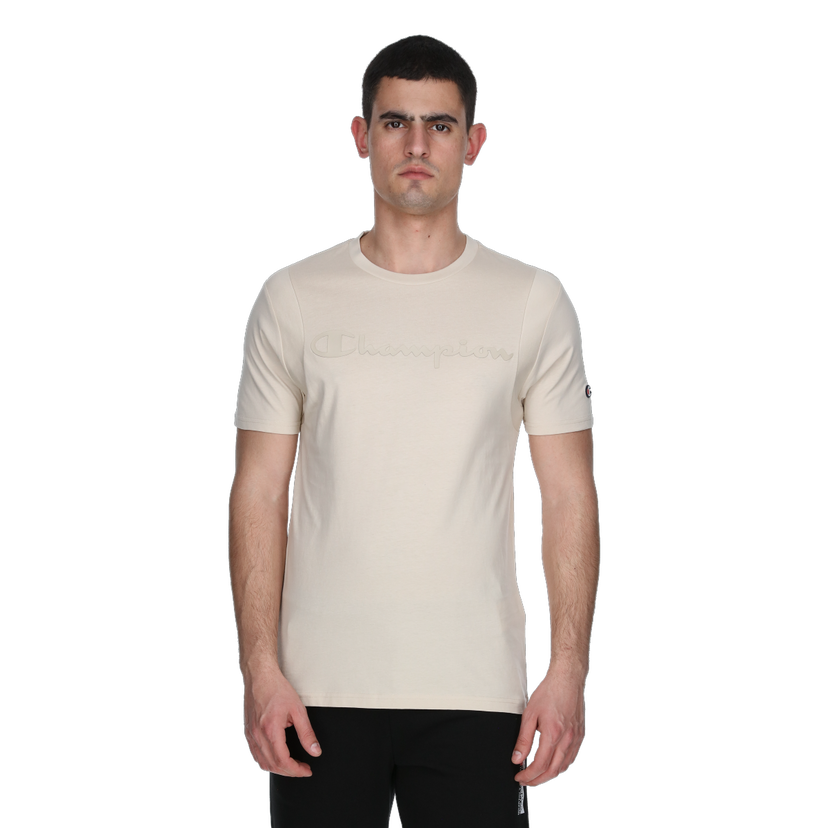 Tričko Champion Crewneck T-Shirt Béžová | 221527-MS073