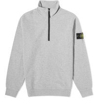 Sveter Stone Island Garment Dyed Half Zip Sweat Šedá | 7915627-V0M64, 1