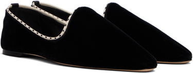 Oblečenie TOTEME TOTEME Velvet Venetian Slippers Čierna | 252-WAS0224-FB0420, 3