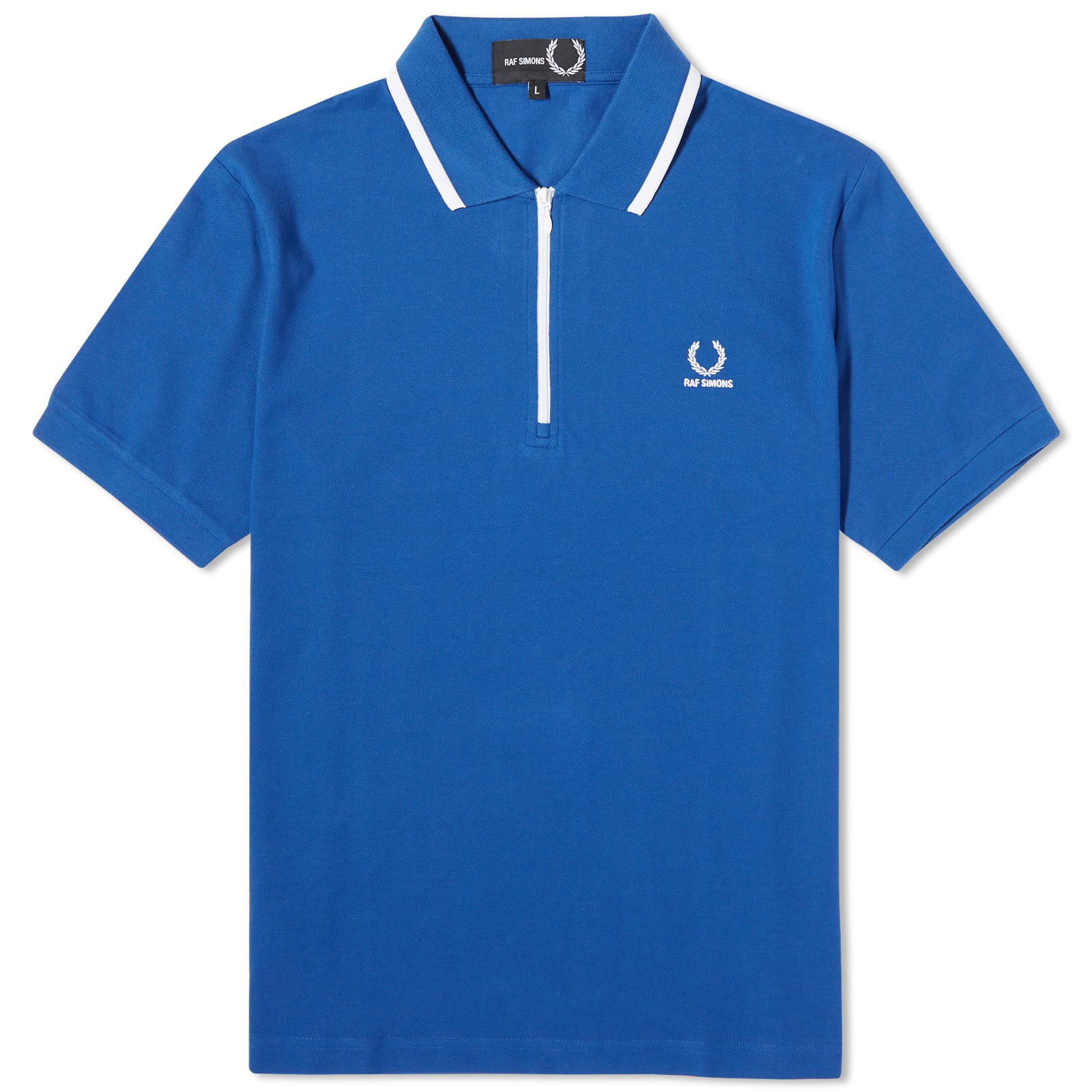 Raf Simons x Half Zip Polo Tee